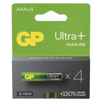 GP Ultra Plus Alkáli elem AAA 4db, B03114