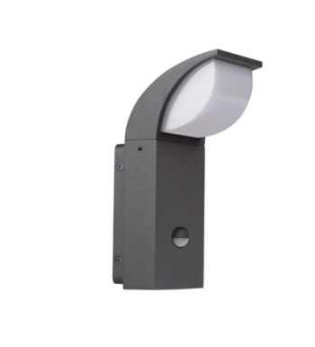 Kanlux ABETE LED EL 20 SE-GR mozgásérzékelős kerti lámpa 36573