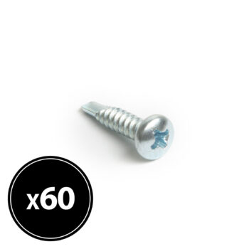 Önfúró lapos fejű lemezcsavar  4,2 x 19 mm 60 db / csomag,04806